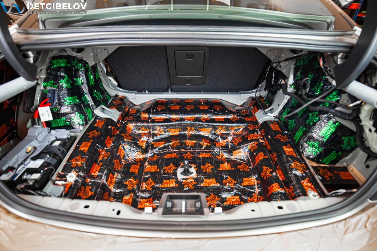 Шумоизоляция багажника Volvo